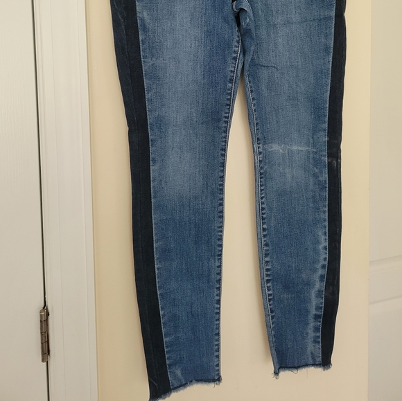 Crown and Ivy straight jeans with color sides - Picture 2 of 2